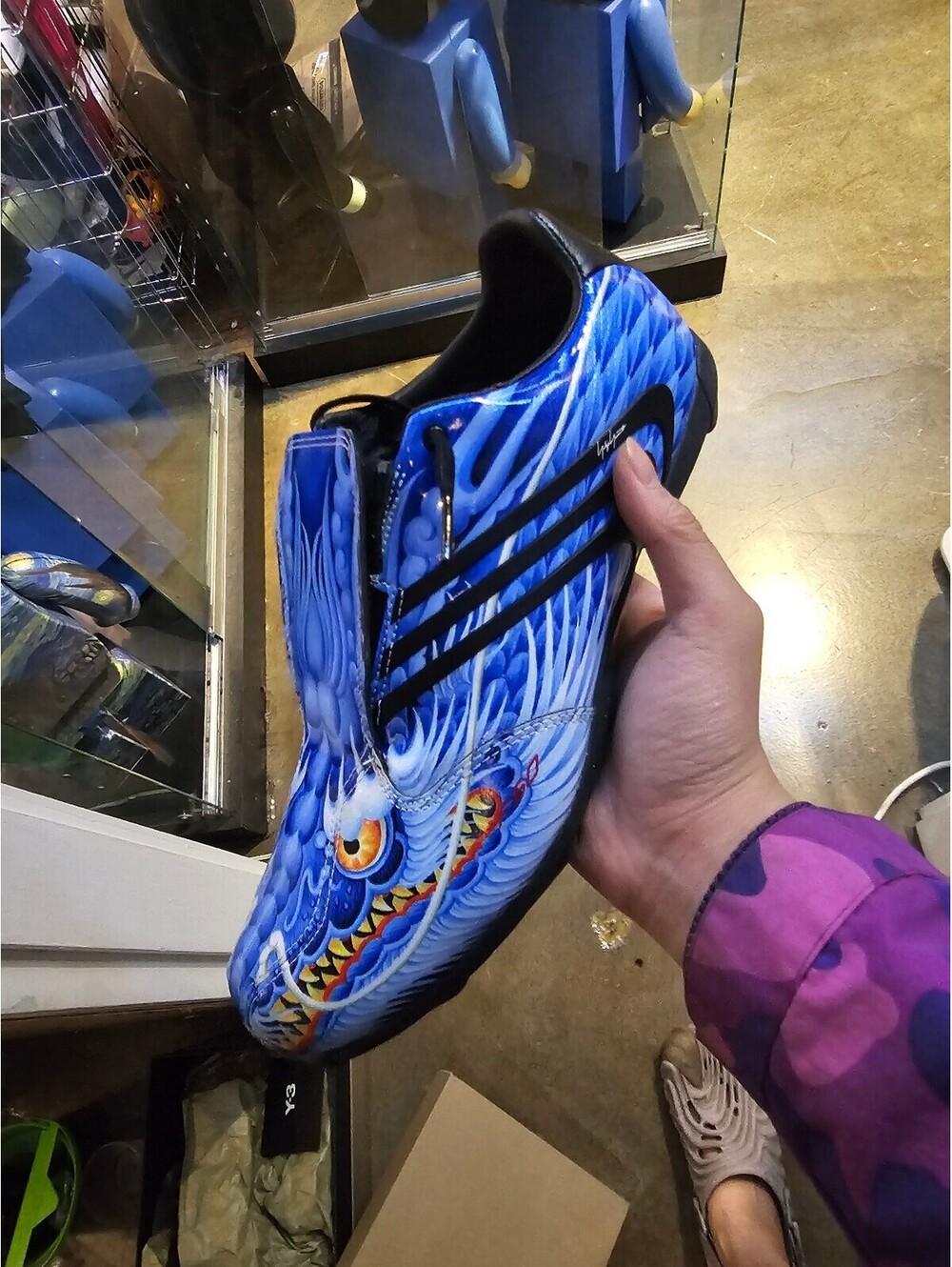 Adidas Y-3 F50 Tunit - Beast Pack - Dragon - Blue - KK3651 11